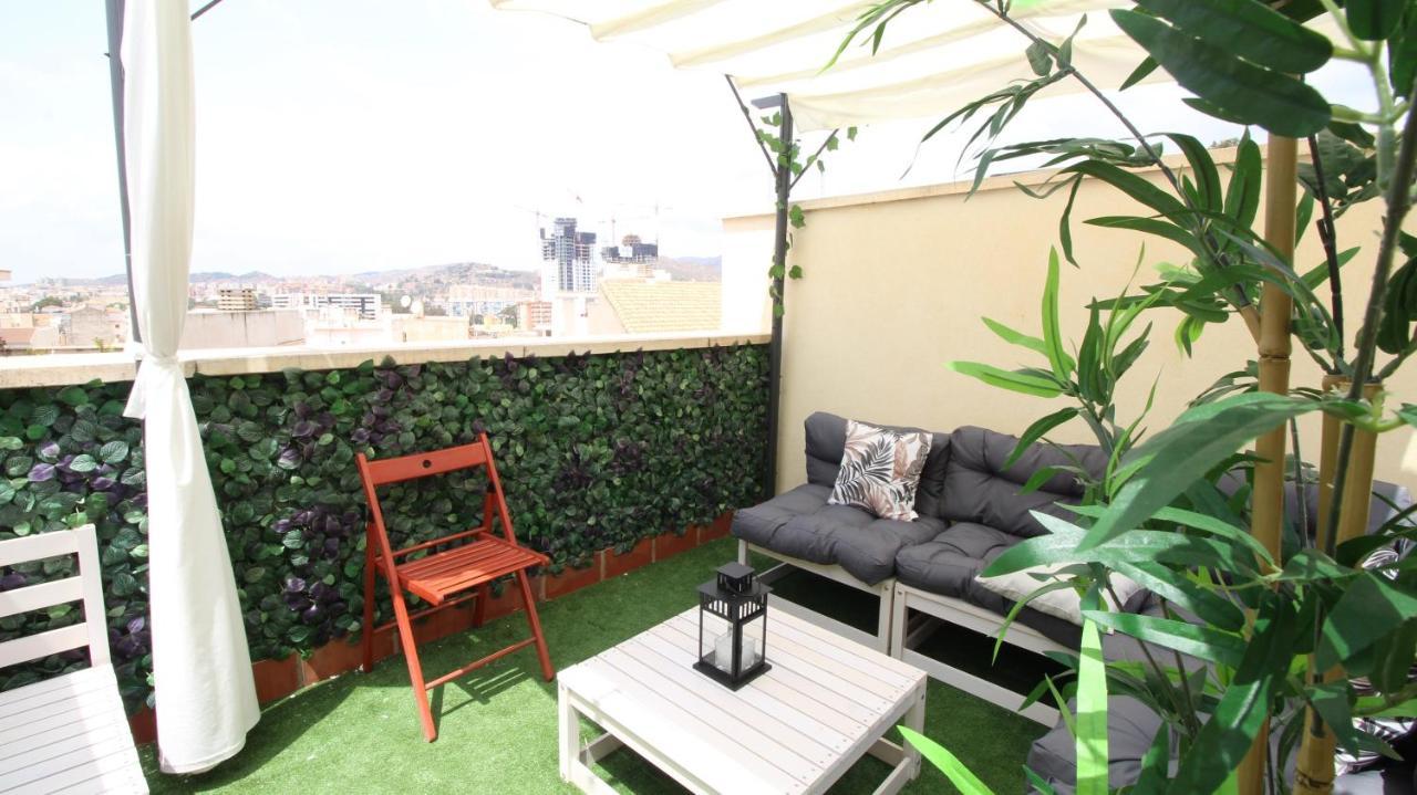 Del Parque Flats Atico Capuchinos Málaga Exterior foto